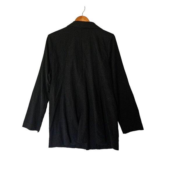 Torrid Linen Relaxed Fit Blazer Plus Size 2X NWT Lined Double‎ Button Front - Picture 13 of 13